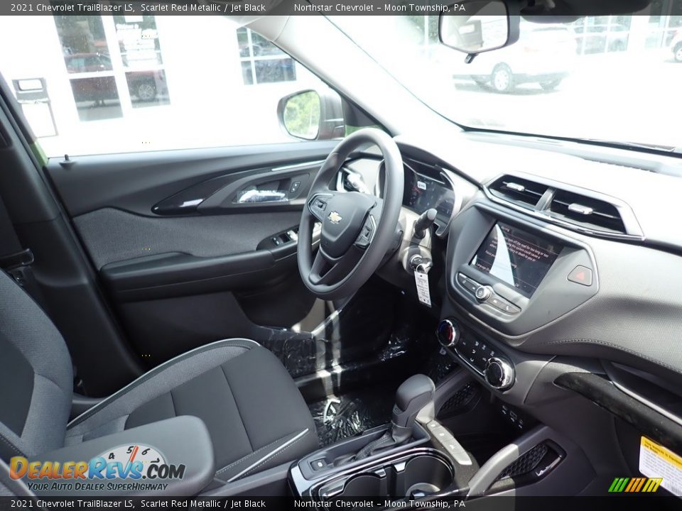 2021 Chevrolet TrailBlazer LS Scarlet Red Metallic / Jet Black Photo #11