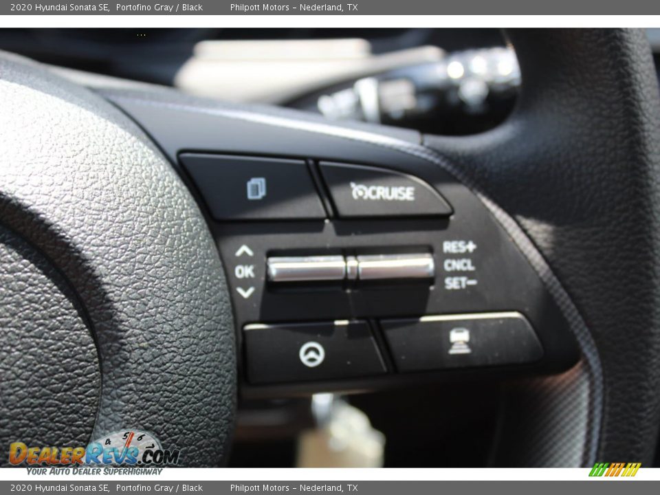 2020 Hyundai Sonata SE Portofino Gray / Black Photo #12