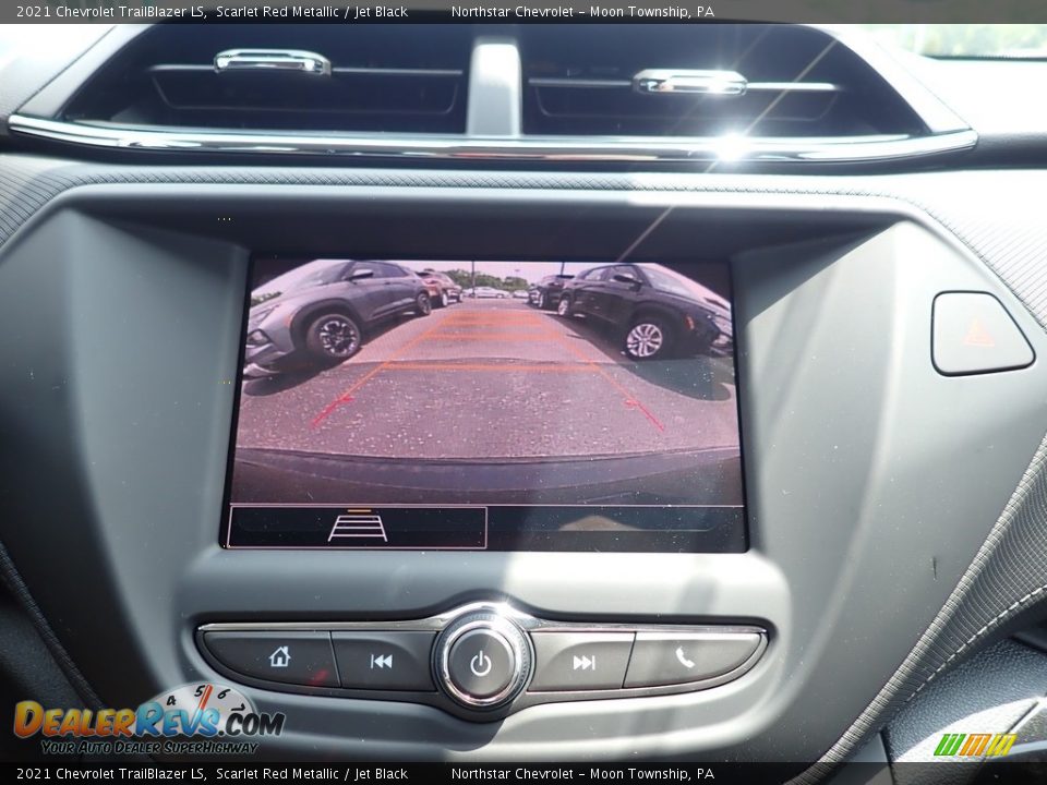 2021 Chevrolet TrailBlazer LS Scarlet Red Metallic / Jet Black Photo #16