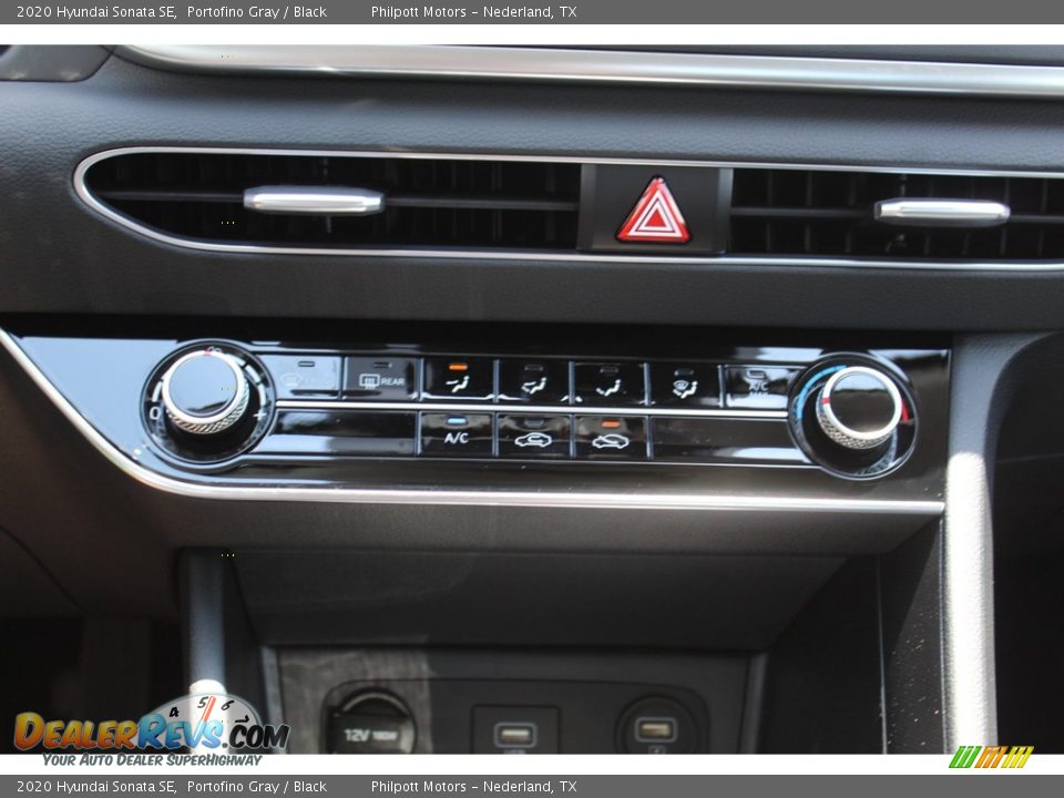 2020 Hyundai Sonata SE Portofino Gray / Black Photo #17