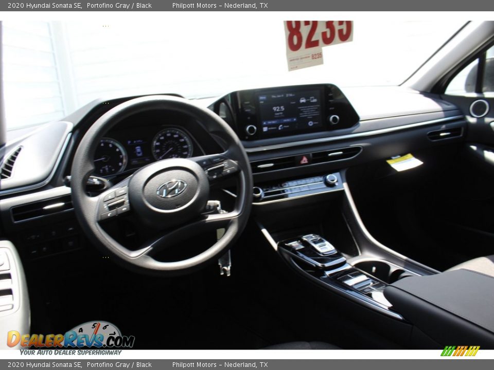 2020 Hyundai Sonata SE Portofino Gray / Black Photo #21