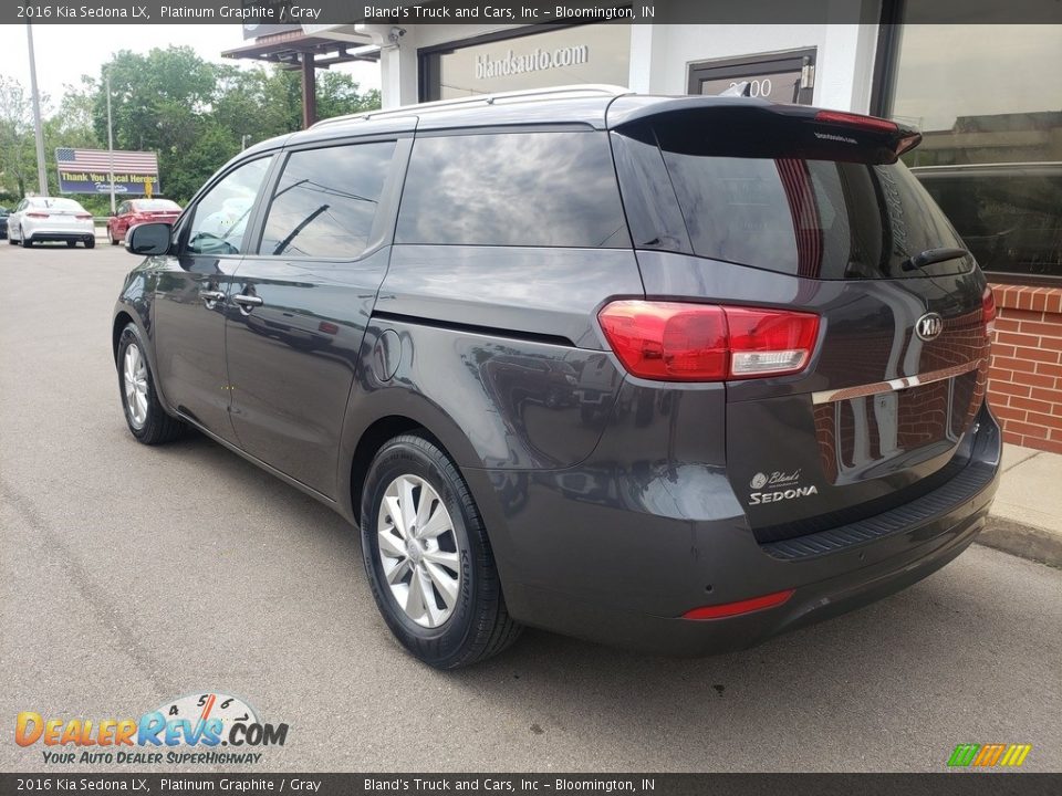 2016 Kia Sedona LX Platinum Graphite / Gray Photo #30