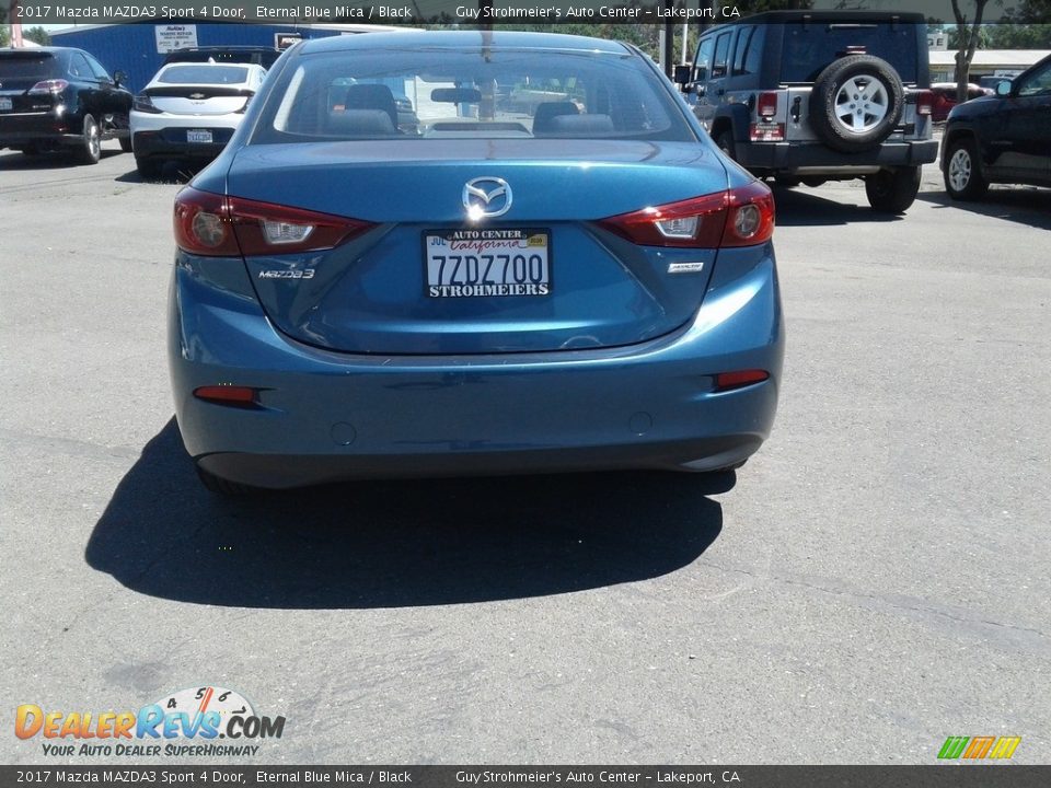 2017 Mazda MAZDA3 Sport 4 Door Eternal Blue Mica / Black Photo #4