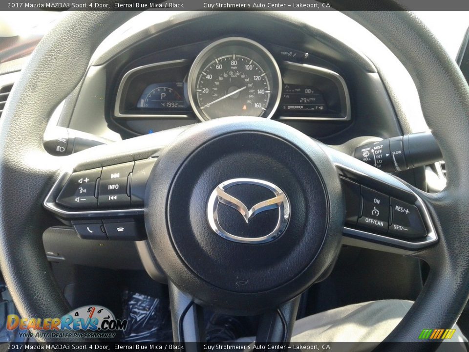 2017 Mazda MAZDA3 Sport 4 Door Steering Wheel Photo #18