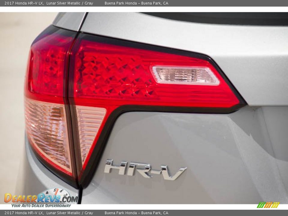 2017 Honda HR-V LX Lunar Silver Metallic / Gray Photo #12