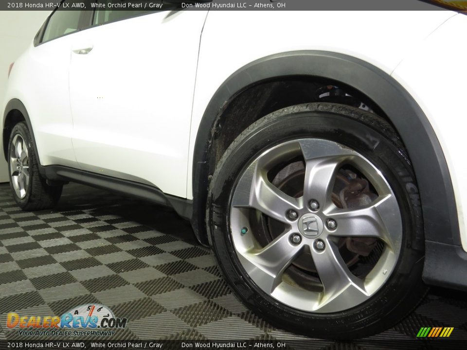 2018 Honda HR-V LX AWD White Orchid Pearl / Gray Photo #3