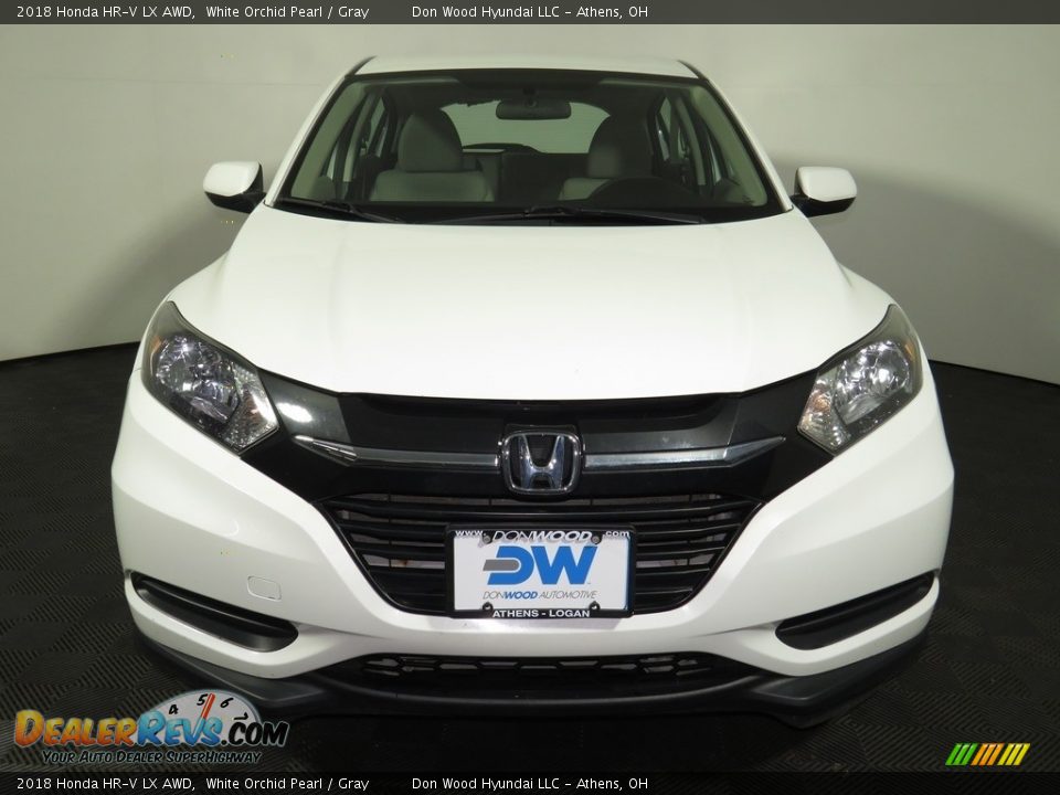 2018 Honda HR-V LX AWD White Orchid Pearl / Gray Photo #4