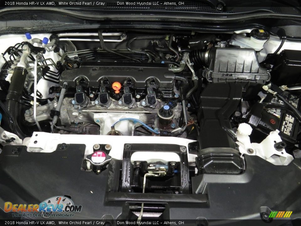 2018 Honda HR-V LX AWD White Orchid Pearl / Gray Photo #6