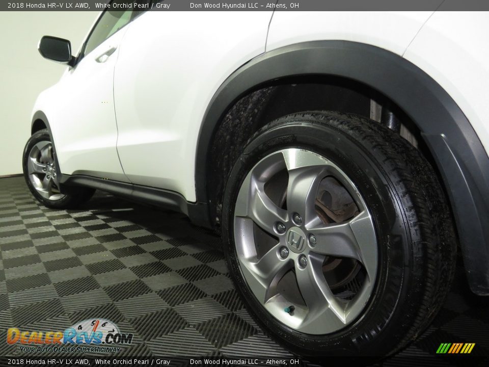 2018 Honda HR-V LX AWD White Orchid Pearl / Gray Photo #10