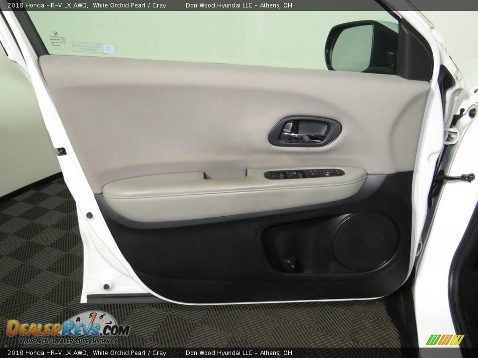 2018 Honda HR-V LX AWD White Orchid Pearl / Gray Photo #17