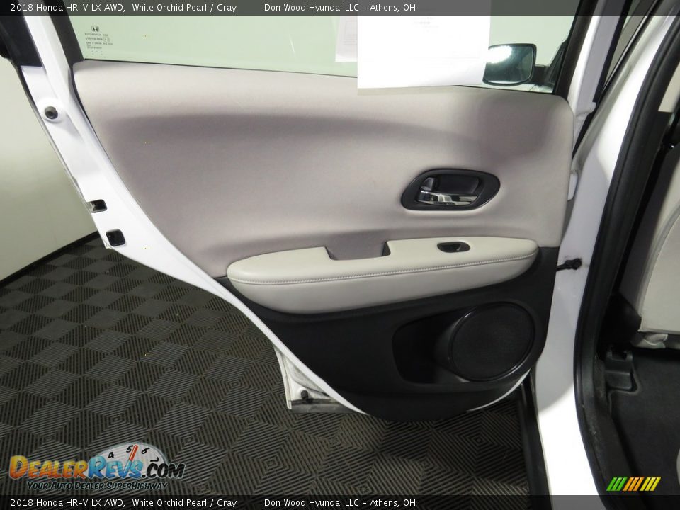 2018 Honda HR-V LX AWD White Orchid Pearl / Gray Photo #21