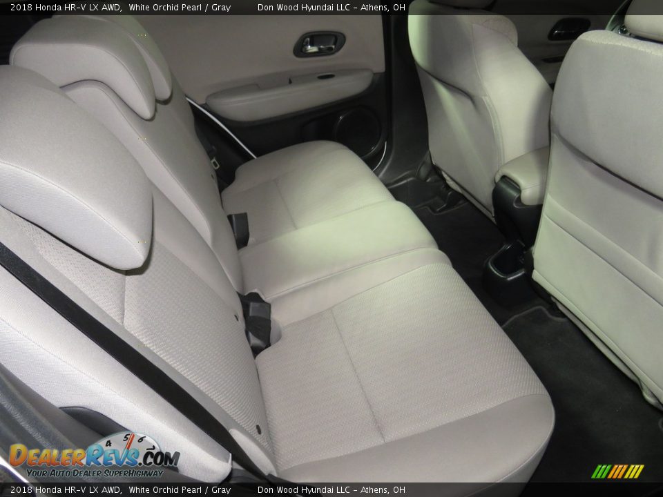 2018 Honda HR-V LX AWD White Orchid Pearl / Gray Photo #24