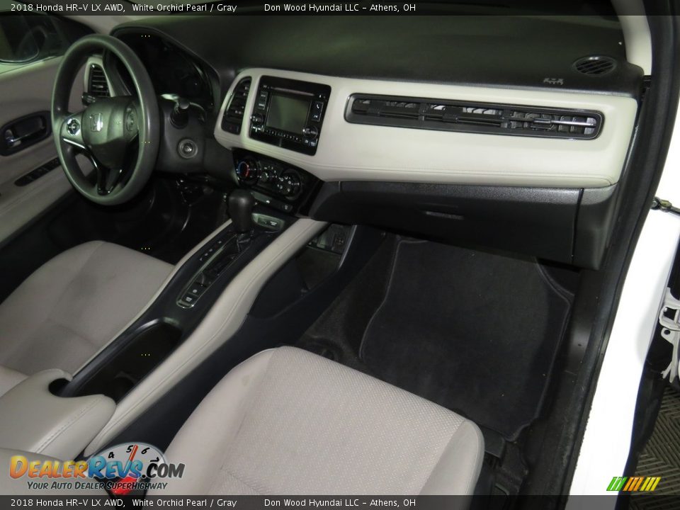 2018 Honda HR-V LX AWD White Orchid Pearl / Gray Photo #27