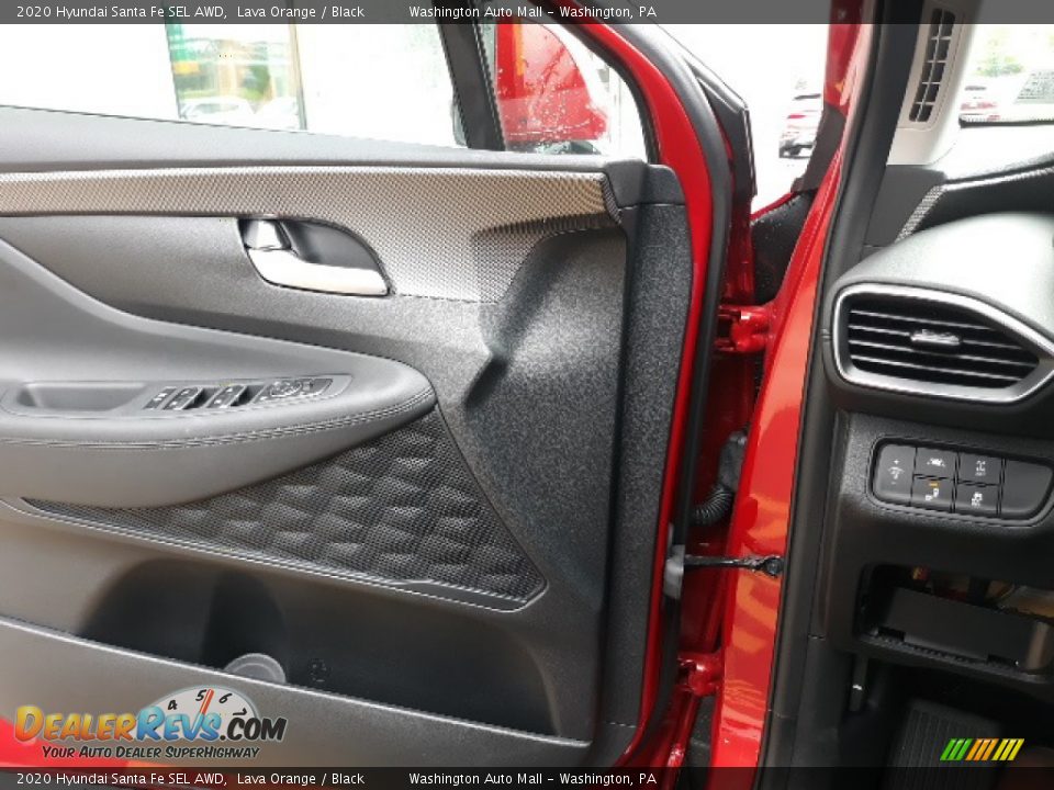 2020 Hyundai Santa Fe SEL AWD Lava Orange / Black Photo #11