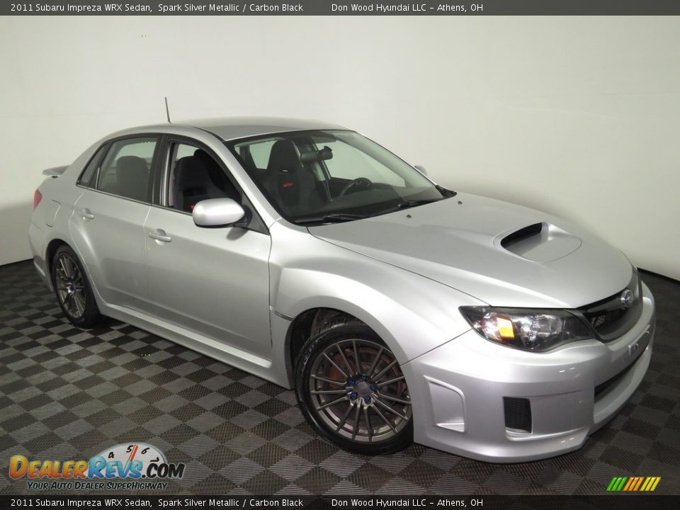 Front 3/4 View of 2011 Subaru Impreza WRX Sedan Photo #2