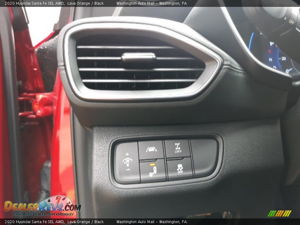 2020 Hyundai Santa Fe SEL AWD Lava Orange / Black Photo #13