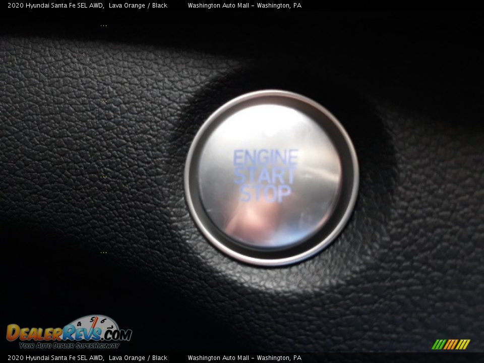 2020 Hyundai Santa Fe SEL AWD Lava Orange / Black Photo #14