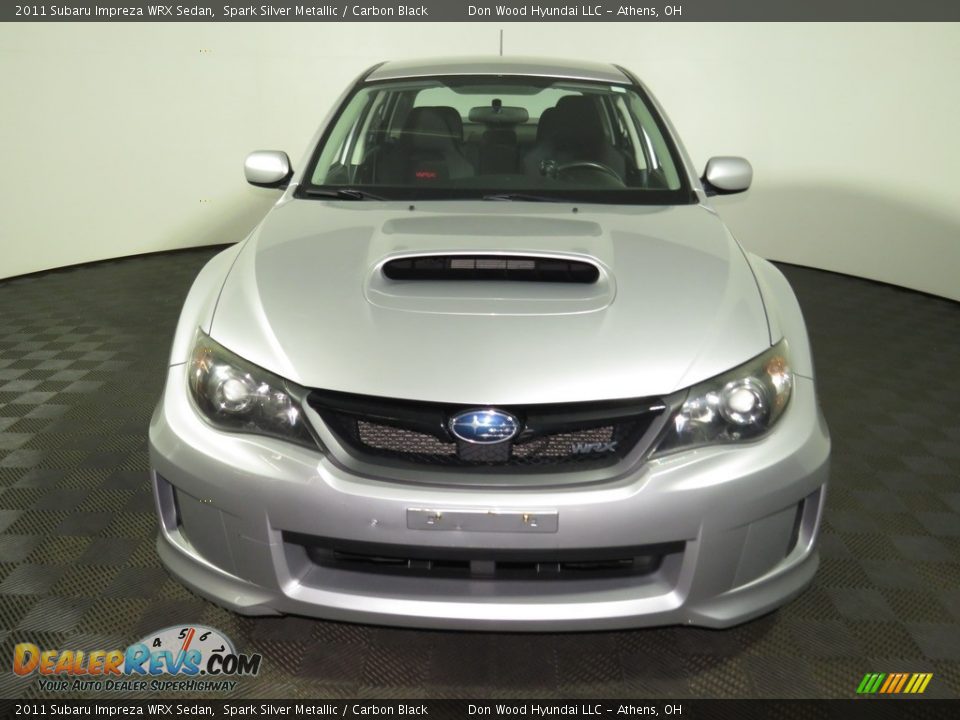 2011 Subaru Impreza WRX Sedan Spark Silver Metallic / Carbon Black Photo #4