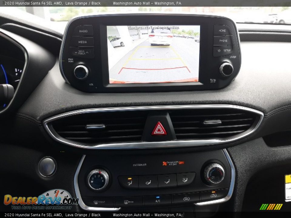 2020 Hyundai Santa Fe SEL AWD Lava Orange / Black Photo #16