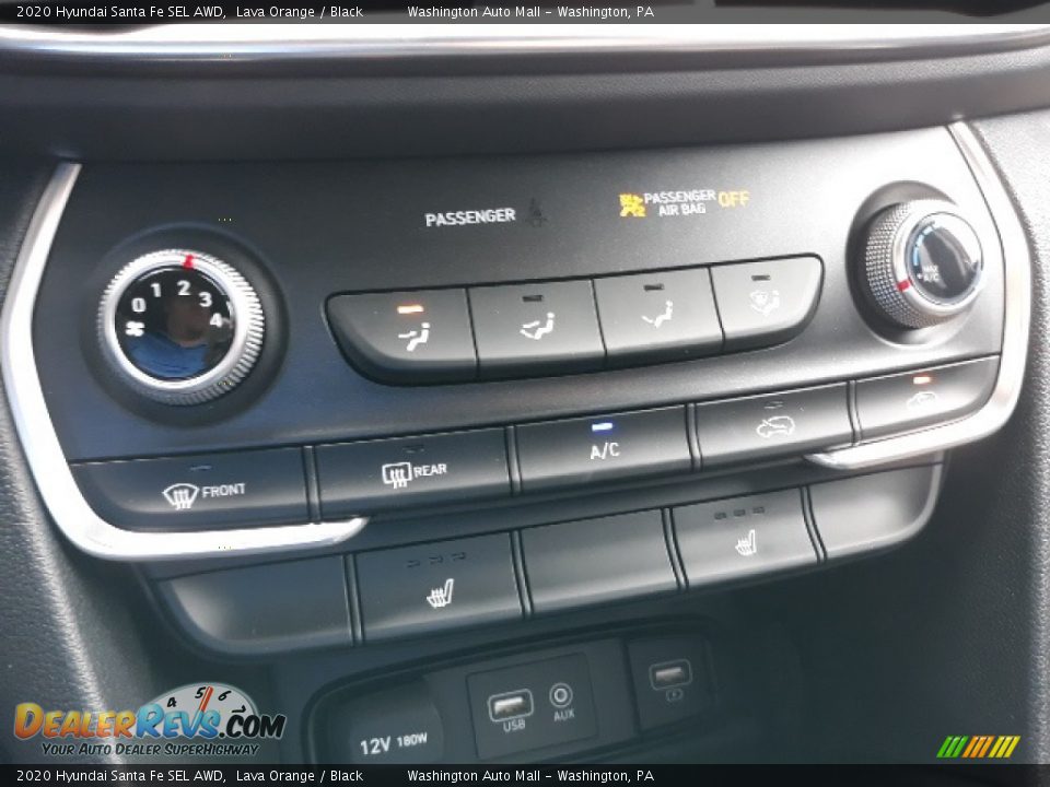 2020 Hyundai Santa Fe SEL AWD Lava Orange / Black Photo #19