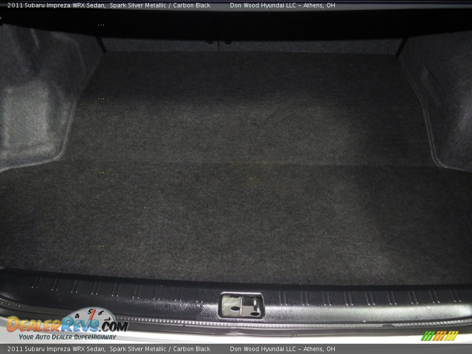 2011 Subaru Impreza WRX Sedan Spark Silver Metallic / Carbon Black Photo #13