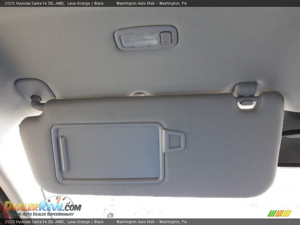 2020 Hyundai Santa Fe SEL AWD Lava Orange / Black Photo #24