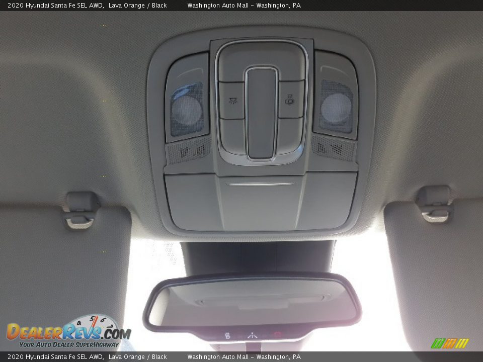 2020 Hyundai Santa Fe SEL AWD Lava Orange / Black Photo #25