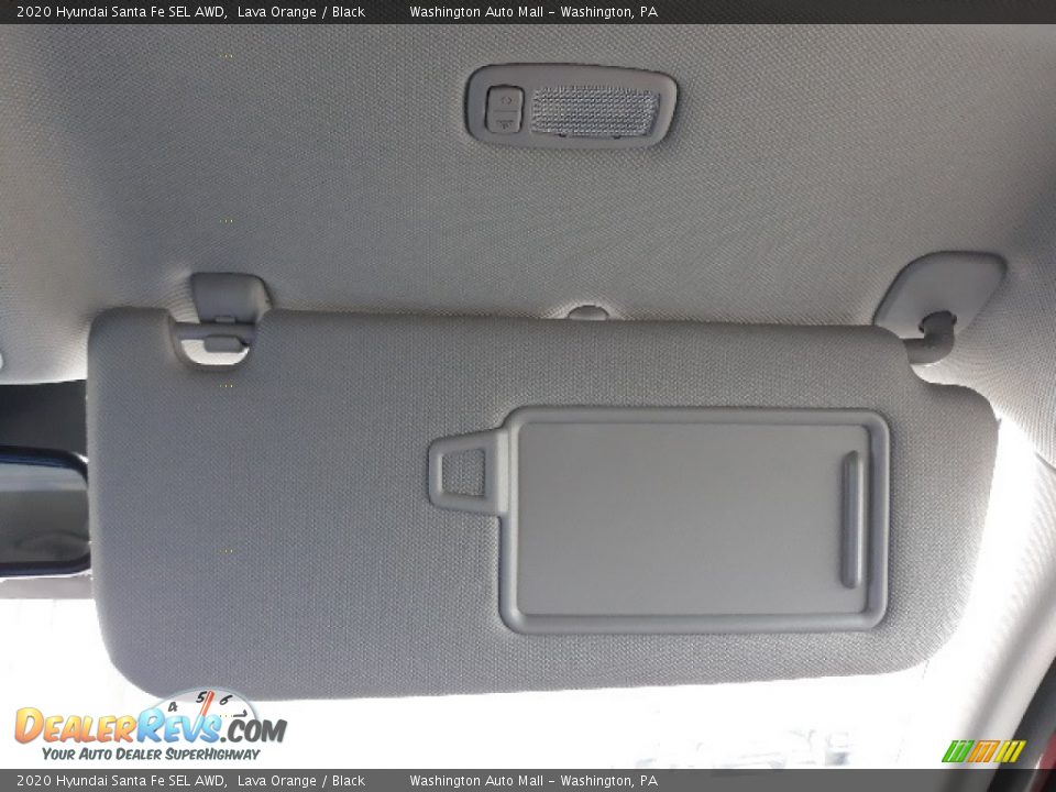 2020 Hyundai Santa Fe SEL AWD Lava Orange / Black Photo #26