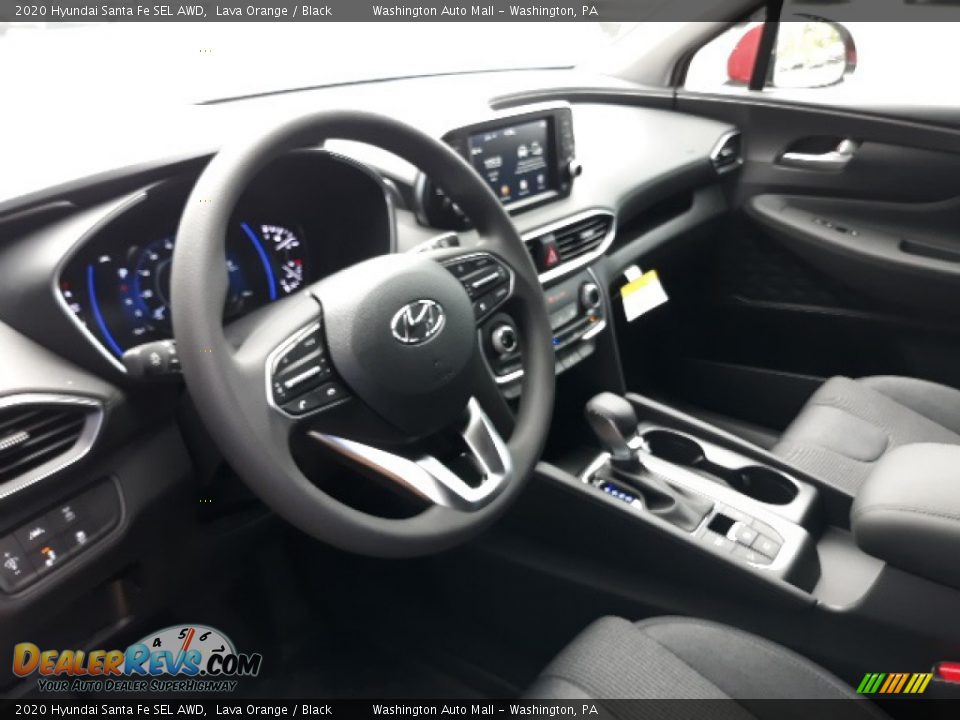2020 Hyundai Santa Fe SEL AWD Lava Orange / Black Photo #27