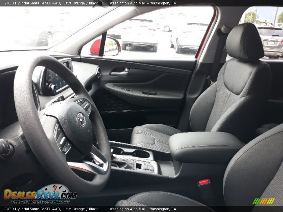 2020 Hyundai Santa Fe SEL AWD Lava Orange / Black Photo #28