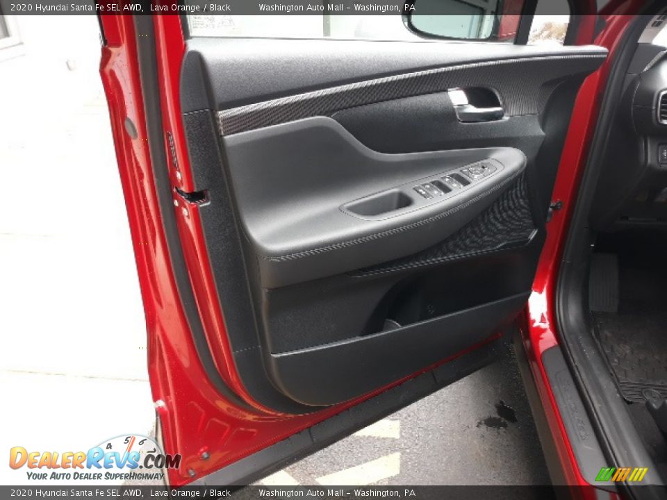 2020 Hyundai Santa Fe SEL AWD Lava Orange / Black Photo #31