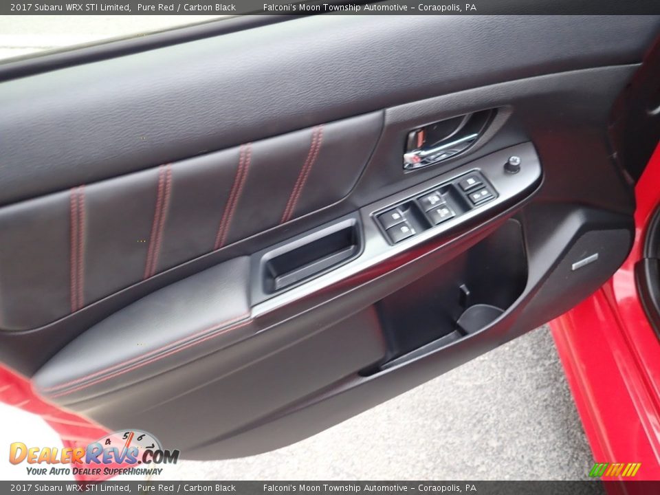 Door Panel of 2017 Subaru WRX STI Limited Photo #17