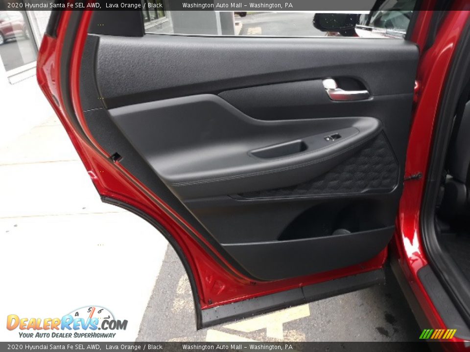 2020 Hyundai Santa Fe SEL AWD Lava Orange / Black Photo #36