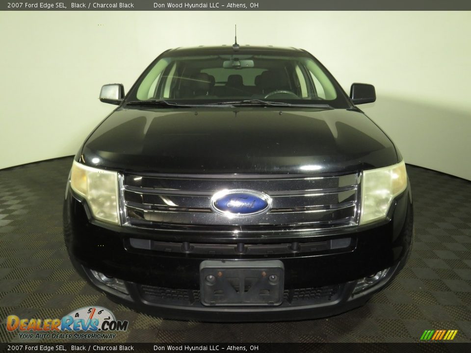 2007 Ford Edge SEL Black / Charcoal Black Photo #4