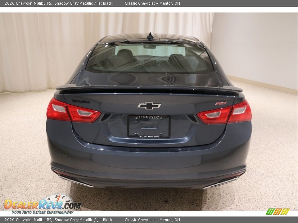 2020 Chevrolet Malibu RS Shadow Gray Metallic / Jet Black Photo #4