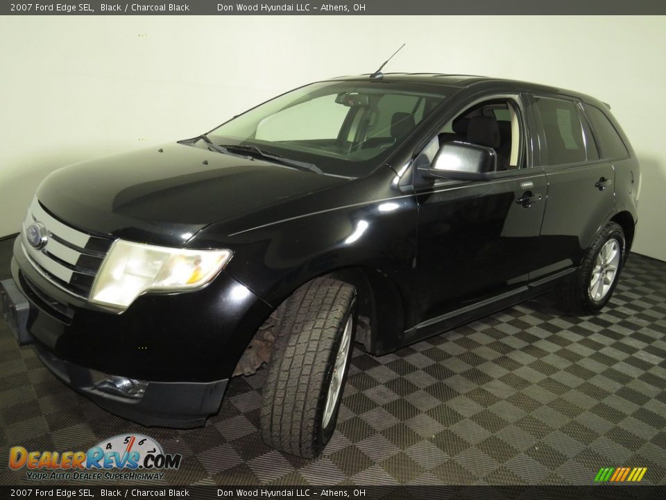 2007 Ford Edge SEL Black / Charcoal Black Photo #7
