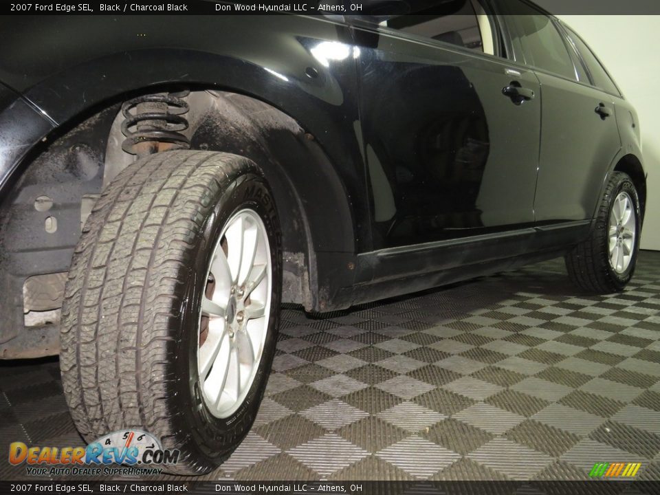 2007 Ford Edge SEL Black / Charcoal Black Photo #8