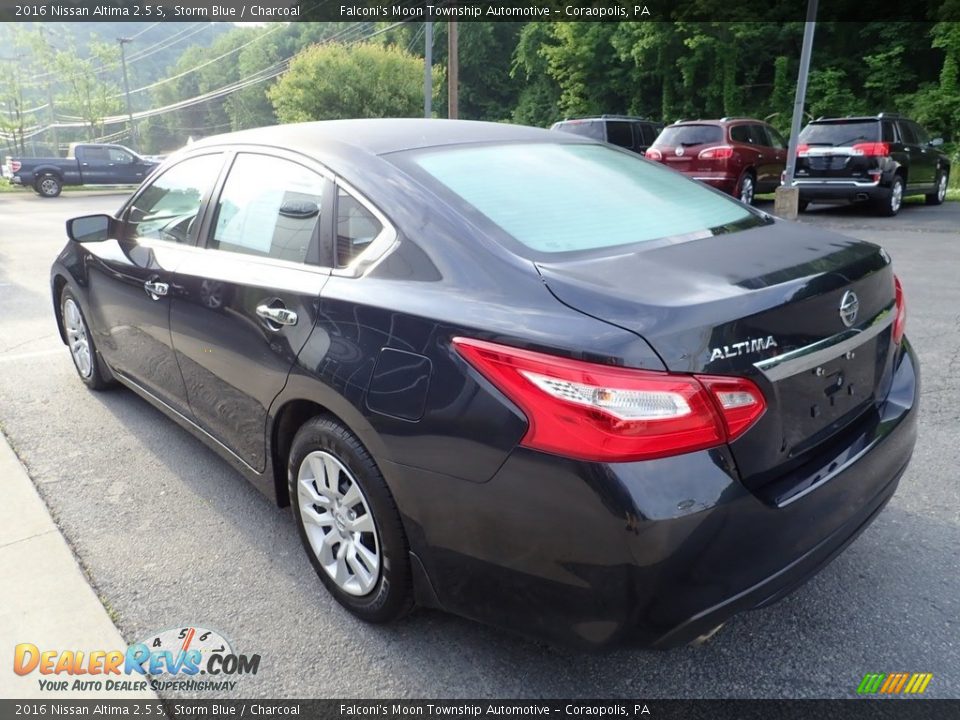 2016 Nissan Altima 2.5 S Storm Blue / Charcoal Photo #5