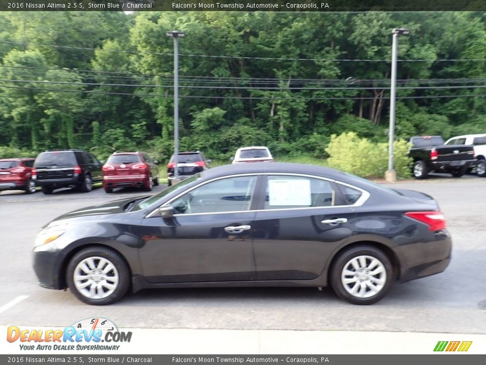 2016 Nissan Altima 2.5 S Storm Blue / Charcoal Photo #6