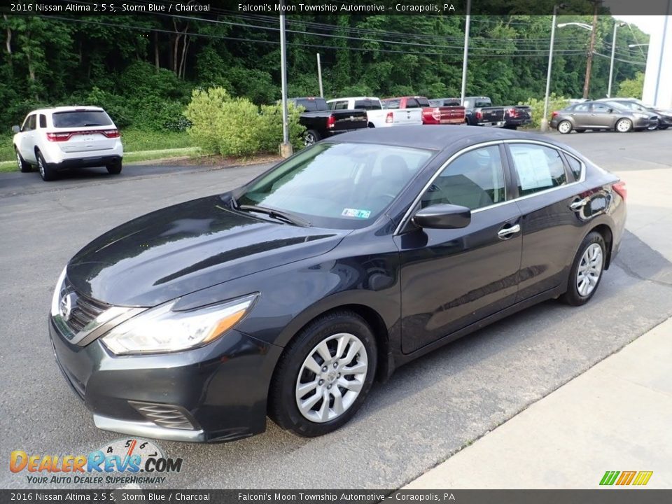 2016 Nissan Altima 2.5 S Storm Blue / Charcoal Photo #7