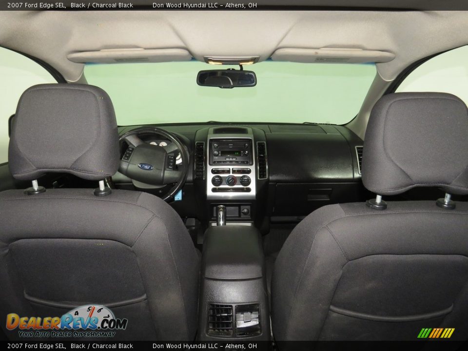 2007 Ford Edge SEL Black / Charcoal Black Photo #14