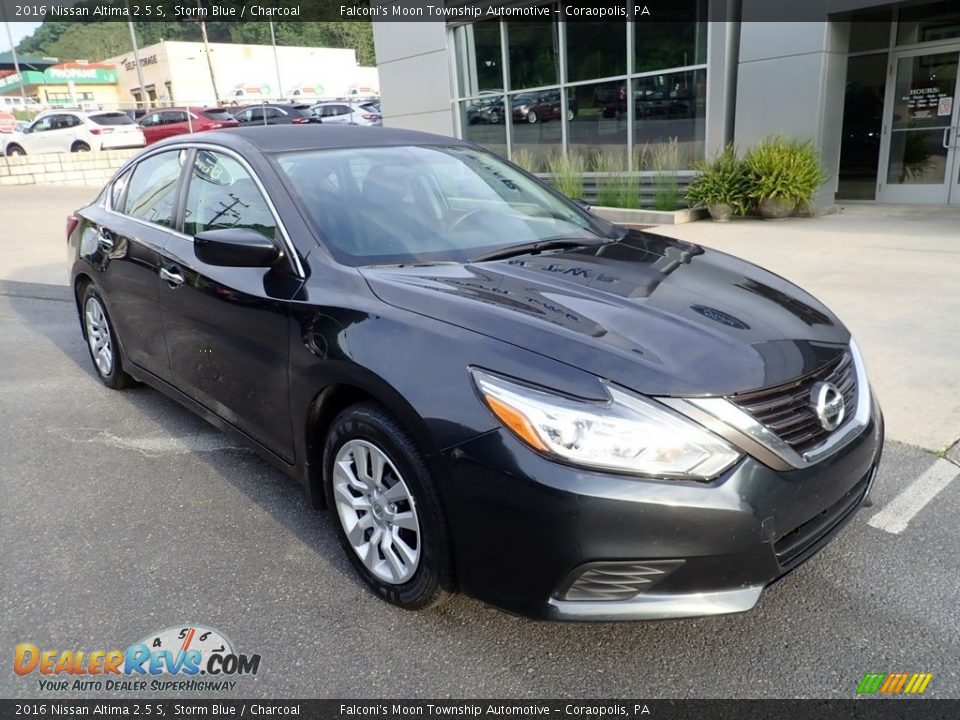 2016 Nissan Altima 2.5 S Storm Blue / Charcoal Photo #9