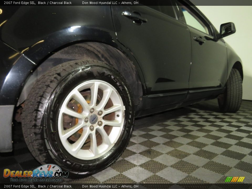 2007 Ford Edge SEL Black / Charcoal Black Photo #16