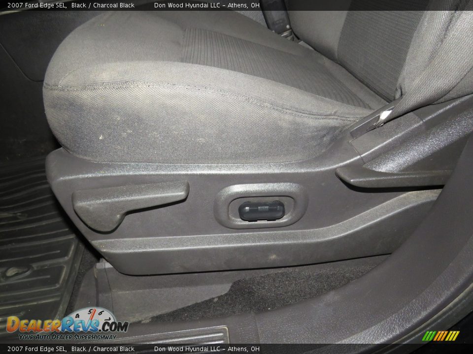 2007 Ford Edge SEL Black / Charcoal Black Photo #18