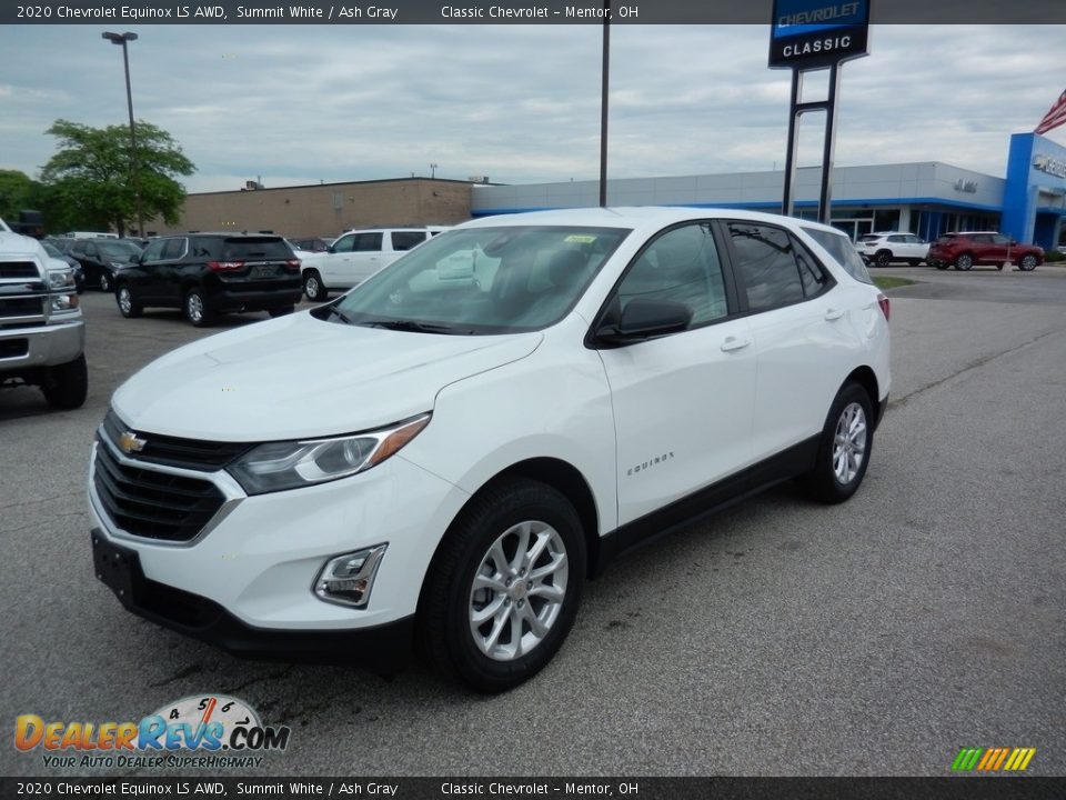 2020 Chevrolet Equinox LS AWD Summit White / Ash Gray Photo #1