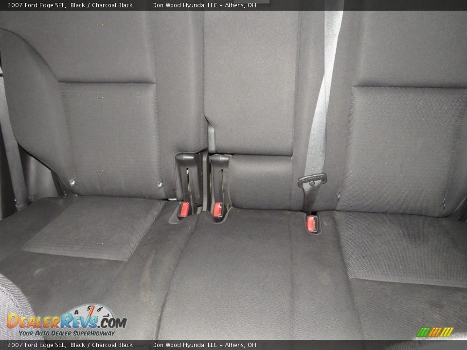 2007 Ford Edge SEL Black / Charcoal Black Photo #20