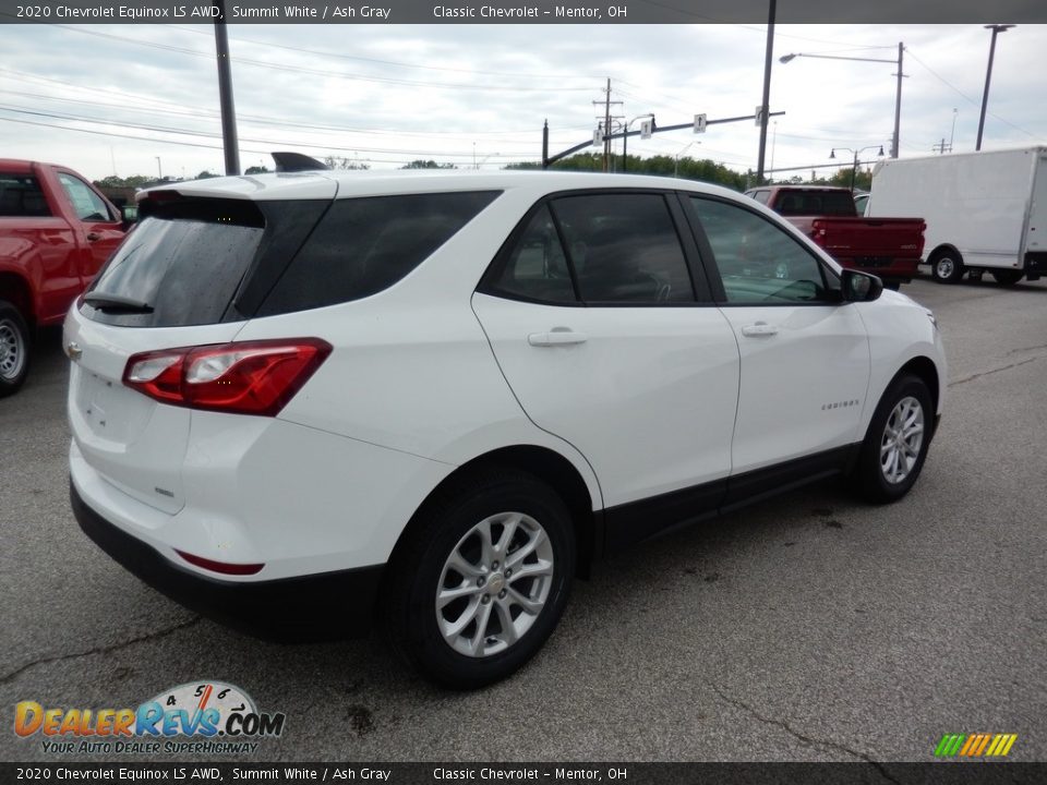 2020 Chevrolet Equinox LS AWD Summit White / Ash Gray Photo #4