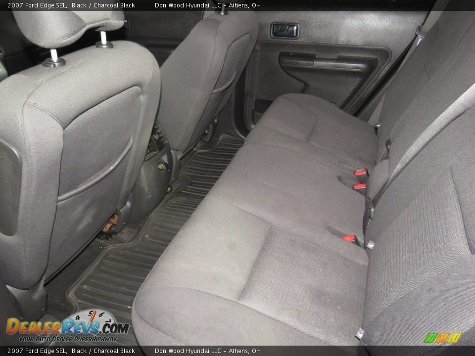 2007 Ford Edge SEL Black / Charcoal Black Photo #22