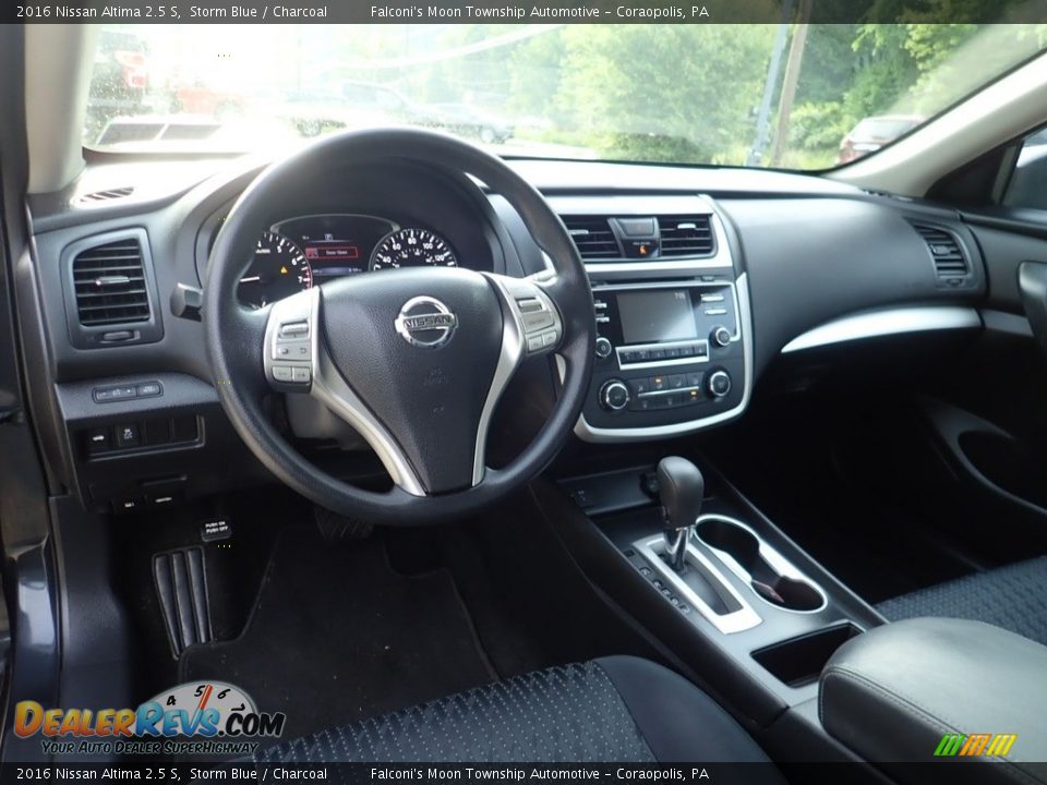 2016 Nissan Altima 2.5 S Storm Blue / Charcoal Photo #17