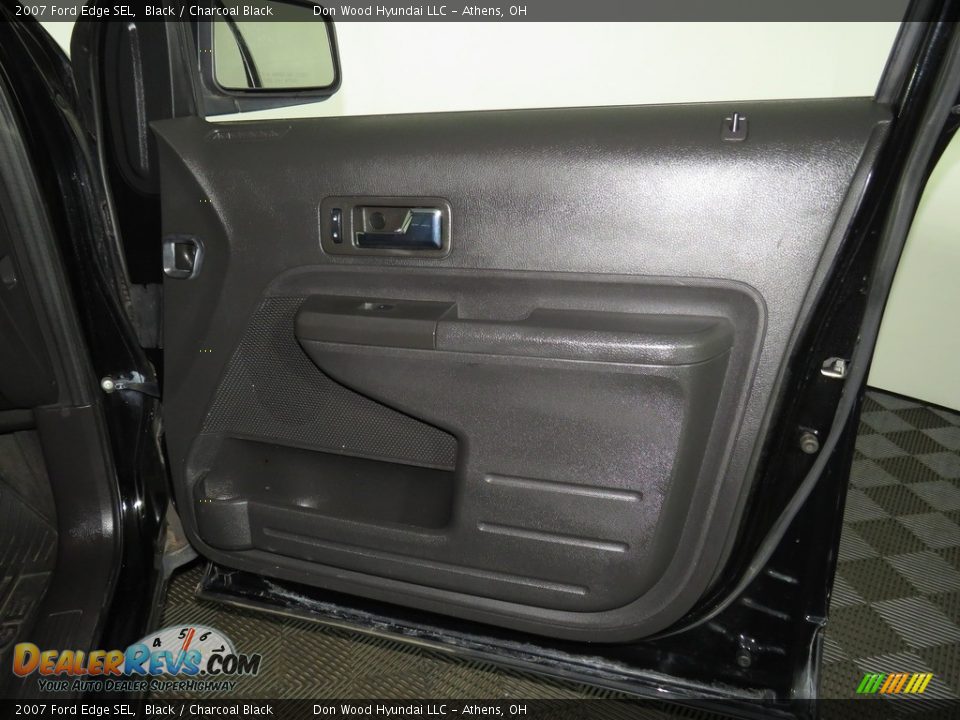 2007 Ford Edge SEL Black / Charcoal Black Photo #25